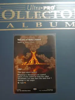 Volcano of Roku's Island - Valakut, the Molten Pinnacle (Borderless) - Image 1