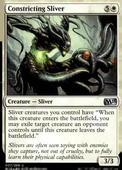 Magic 2015 (M15) #7 Constricting Sliver - Image 1