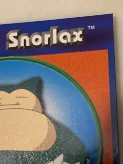 1999 Pokemon Snorlax #143 PokeTrivia Burger King Unperforated - Image 3