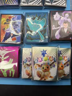 Pokemon TCG Elite Trainer Box ETB Card Sleeves Packs Lot Of 17 - Image 3