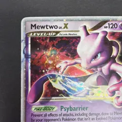 Mewtwo LV.X DP28 Black Star Promo Diamond and Pearl Pokemon Tcg Card HP 2008 - Image 3
