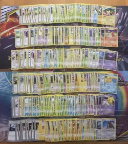 Vintage Pokemon Card Lot Fire Gengar Psyduck Magby 255+ - Image 1