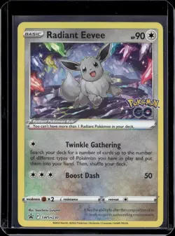 Pokemon SWSH: Sword & Shield Promo Cards Radiant Eevee SWSH230 - Image 1
