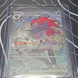 Pokemon TCG N's Zoroark Ex Sv09: Journey Together Rare Holo 185/159 HP280 - Image 1