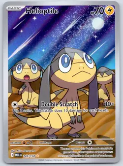 Helioptile 143/132 (NM) - ME01: Mega Evolution - Illustration Rare - Pokemon TCG - Image 1