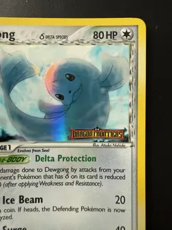 Pokemon TCG EX Dragon Frontiers Dewgong 15/101 Stamped Reverse Holo Near Mint - Image 3