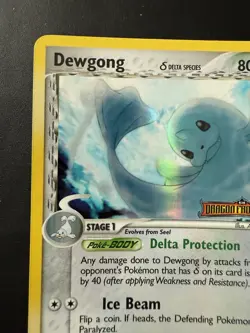 Pokemon TCG EX Dragon Frontiers Dewgong 15/101 Stamped Reverse Holo Near Mint - Image 4
