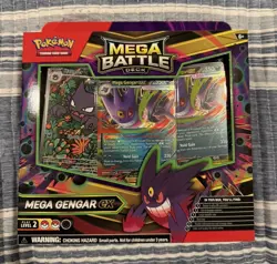 Pokemon TCG Mega Battle Deck Mega Gengar Ex BRAND NEW SEALED Haunter 027 promo - Image 1