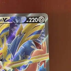 Pokemon TCG - Zacian V (Full Art) - SWSH01: Sword & Shield Base Set 195/202 Ultr - Image 5