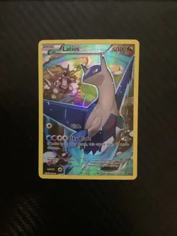 Pokemon TCG Latios XY79 XY Black Star Promo Full Art Ultra Rare Holo LP - Image 1