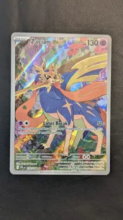 Zacian 100/094 Illustration Rare Phantasmal Flames Pokemon Pack Fresh - Image 1