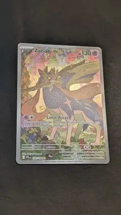 Zacian 100/094 Illustration Rare Phantasmal Flames Pokemon Pack Fresh - Image 2