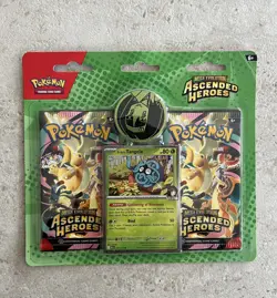 Pokemon TCG Ascended Heroes Erika's Tangela 2-Pack Blister- Brand New And Sealed - Image 1