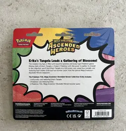 Pokemon TCG Ascended Heroes Erika's Tangela 2-Pack Blister- Brand New And Sealed - Image 2