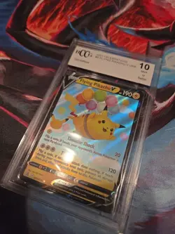 Pokemon TCG Celebrations Flying Pikachu v Ultra Rare Full Art BCCG 10 - Image 1