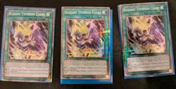 Yugioh Starlight Rare Radiant Typhoon Chant Playset - Image 2