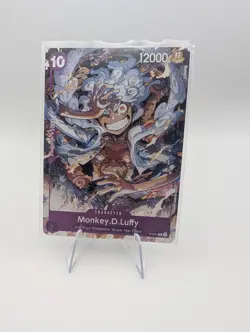 Monkey.D.Luffy P-041 - Starter Deck 18: PURPLE Monkey.D.Luffy Promo Near-Mint - Image 1