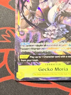 One Piece OP14-104 Gecko Moria SR Alt Art OP14 The Azure Sea’s Seven ENG NM - Image 5