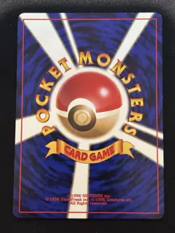 【Banned Artwork】Pokemon Card -Misty's Tears Gym Challenge 1998 Japanese - Image 2