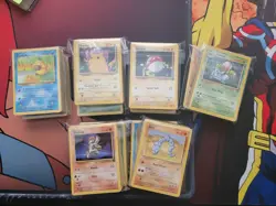 Pokemon Cards Vintage Lot of 600 Wizards of the Coast Commons / Uncommons NM-DMG - Image 3