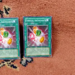 Yugioh 3 x Crystal Abundance - FOTB-EN035 - Common - 1st Ed - Playset - VLP Card - Image 4