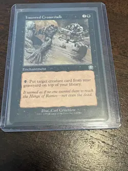 MTG Haunted Crossroads Mercadian Masques Magic the Gathering - LP - Image 1