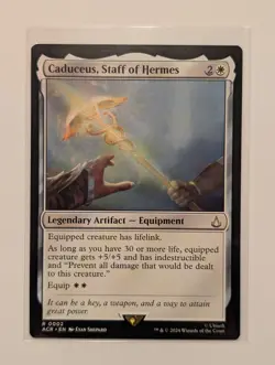 Magic: The Gathering MTG Assassin's Creed #2 Caduceus, Staff of Hermes - Image 1