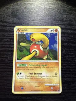 2010 Pokemon, HGSS Promos, #HGSS15 Shuckle, Holo Black Star Promo - Image 1