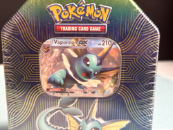 Pokemon Tins 2019 Elemental Powers Jolteon Vaporeon Flareon GX Sealed Set of 3 - Image 4