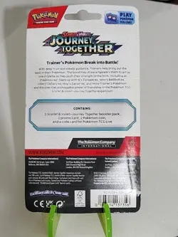 Pokemon TCG Journey Together Scraggy Promo Single Pack Blister Factory Sealed! - Image 2