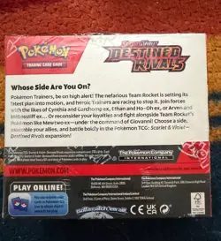 Pokemon TCG: S&V Destined Rivals Factory Sealed Booster Box - Image 4