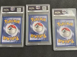 PSA10 Moltres 21 Zapdos 23 PSA 8 Articuno 22 WOTC Black Star Pokemon Promo error - Image 5