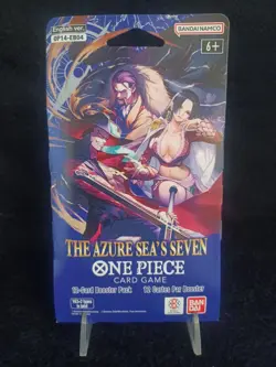 One Piece TCG The Azure Sea’s Seven OP-14 Sleeved Booster Pack Lot Of 40 Sealed - Image 2