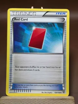 Pokemon HP Red Card 124/146 XY Base Set Regular - Image 1