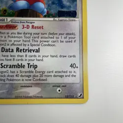 Porygon2 12/115 Ex Unseen Forces Stamped Holo Rare Pokemon Card - Image 5