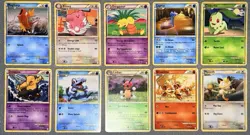 Pokemon HGSS Base Set Regular Vintage Card Lot x10 NM 💎 - Image 1