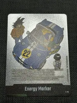 Energy Marker E-76 Silver Manga Booster 02 Dragon Ball Card English - Image 3