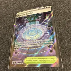 Pokemon TCG Mystery Garden Trainer Holo Card Mega Evolution 172/132 - Image 2