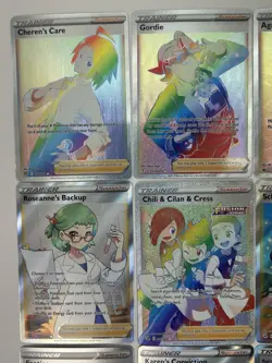 Pokemon TCG Sword & Shield Era Secret Rare & Full Art Trainer Supporter Card Lot - Image 2