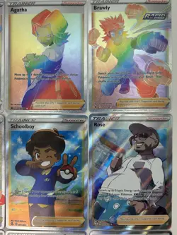 Pokemon TCG Sword & Shield Era Secret Rare & Full Art Trainer Supporter Card Lot - Image 3