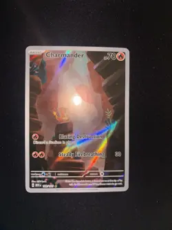 Pokemon TCG Charmander & Charmeleon Holo Cards MEW 151 Set English 2023 - Image 1