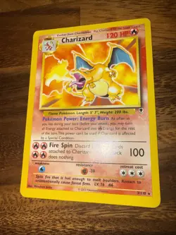 Pokemon TCG Charizard 3/110 Legendary Collection Non-Holo Rare Card - Image 1