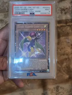 Yugioh! 4x 1st Ed PSA 7,8,& 9 card Lot Dark Magician Girl & More! Read Descrip. - Image 5