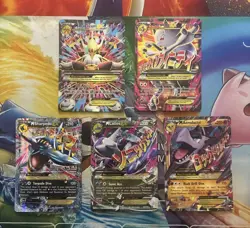 Pokemon Card Lot Full Art Alt Art Fire Mewtwo Alakazam Aerodactyl - Image 1