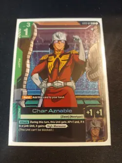 Gundam Card Game ST03-011 C+ Char Aznable Starter Deck 03: Zeon's Rush - Image 1