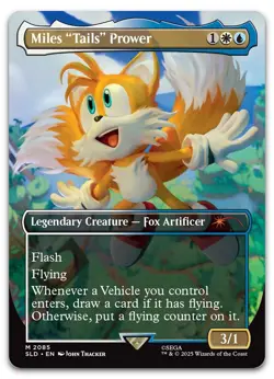 Miles "Tails" Prower #2085 (NM) Secret Lair Drop SLD Magic MTG - Image 1