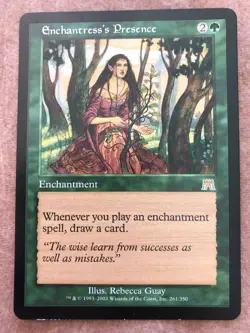 Enchantress's Presence X (1) Excellent/Near Mint MTG Onslaught Magic - Image 1