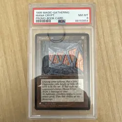 PSA 8 1995 MTG Magic - Gathering Promo Mana Crypt - MINT - Image 1