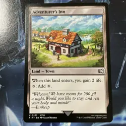 Adventurer's Inn M/NM Final Fantasy Regular Magic The Gathering Mtg Near Mint - Image 1