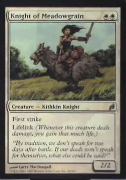 Knight of Meadowgrain - Lorwyn: #28, Magic: The Gathering Nm C284 - Image 1